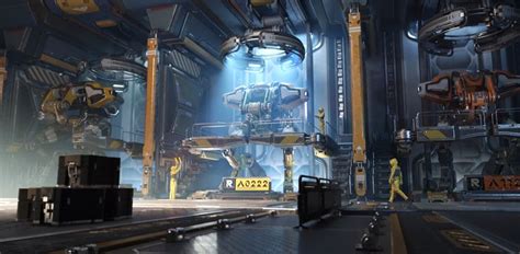 ArtStation - Sci_fi Factory, Xiaoyue Zhang | Sci fi environment, Sci fi ...