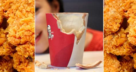 KFC Unveils Edible Coffee Cups in England | First We Feast