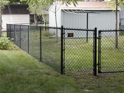 Vinyl Coated Chain Link Fence Photo Gallery | Fence Installation MN ...