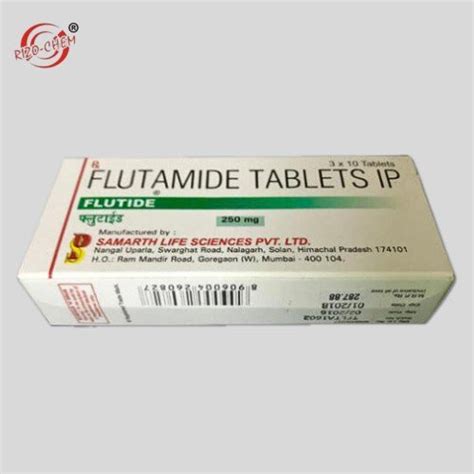 Flutamide Tablet 250mg (Flutide) - Rizochem Pharmaceuticals