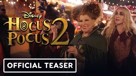 HOCUS POCUS 2 (2022) - Official Teaser Trailer - YouTube