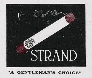 Strand Cigarettes | From Bruno's Bohemia, April 1918. | Anton Raath | Flickr