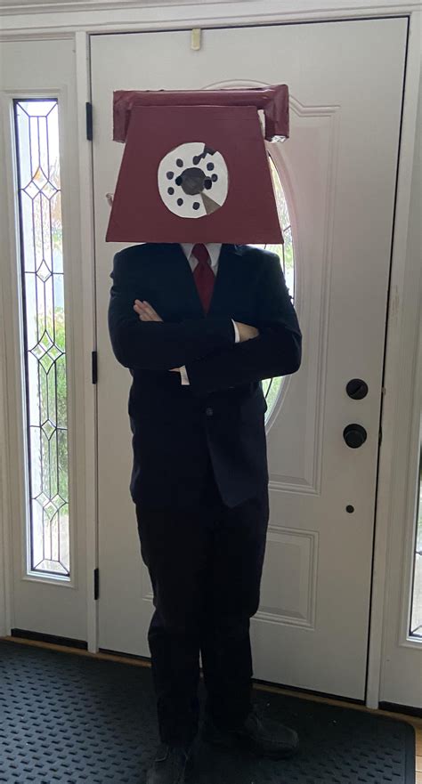 My Phone Guy costume for Halloween! : r/DSaF