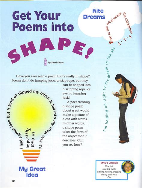 Sheri Doyle: Poetry Friday - Shape Poems