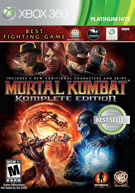 Mortal Kombat Komplete Edition Xbox 360: microsoft_xbox_360: Video ...