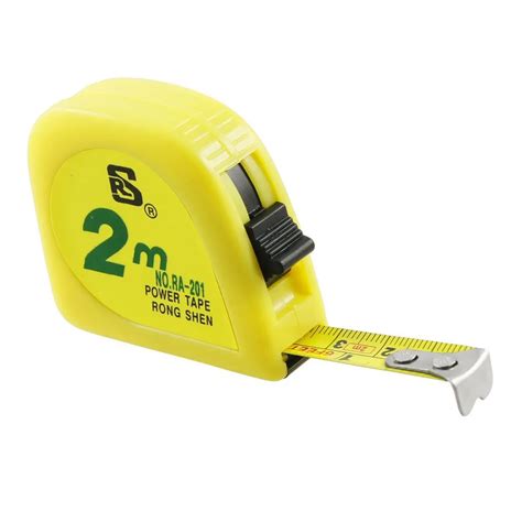 HHO yellow 2M 6FT tape meter measuring tape scale metal capsule-in Tape Measures from Tools on ...