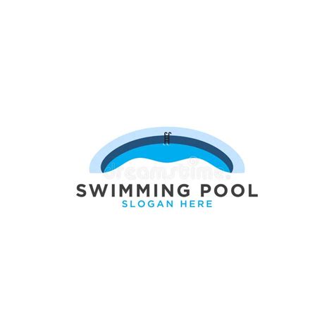 Swimming Pool Logo Template Stock Vector - Illustration of healthy ...