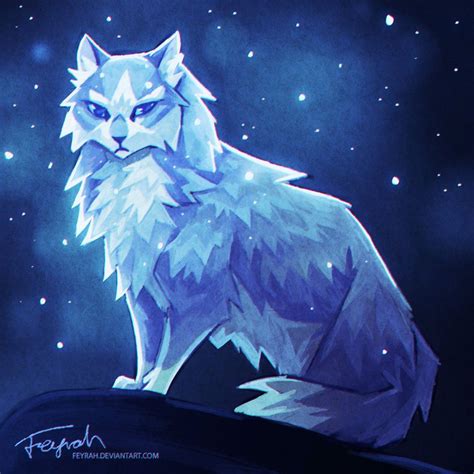 Bluestar | Dibujo de animales, Los gatos guerreros, Gatos