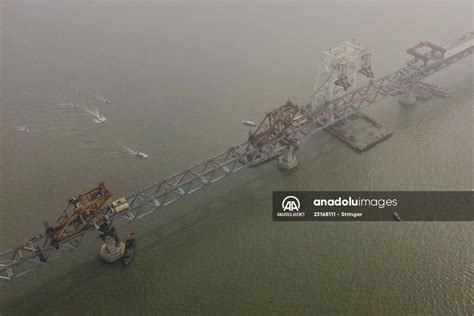 The Padma Bridge construction | Anadolu Images