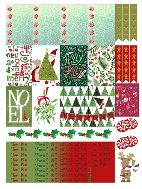 Free Printable Holiday Stickers | Free Printable