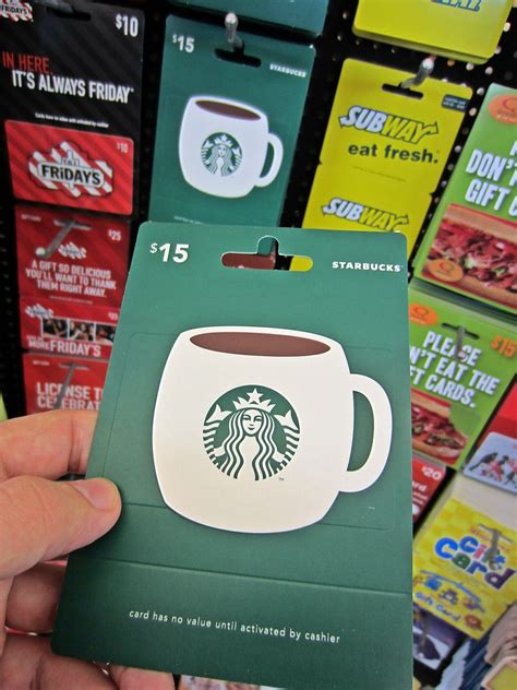 Gift Card | A $15 coffee gift card from starbucks I am the d… | Flickr