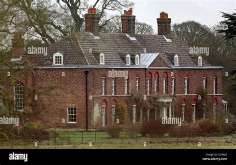 A general view of Anmer Hall on the Royal Sandringham Estate in Norfolk, following reports that ...