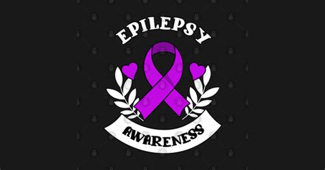 Epilepsy, Purple ribbon, epilepsy warrior - Epilepsy - Hoodie | TeePublic