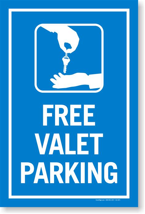 Valet Parking Signs - Top Selling Parking Signs