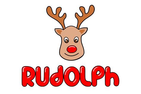 Rudolph Graphic by Glad Pants Crafts · Creative Fabrica