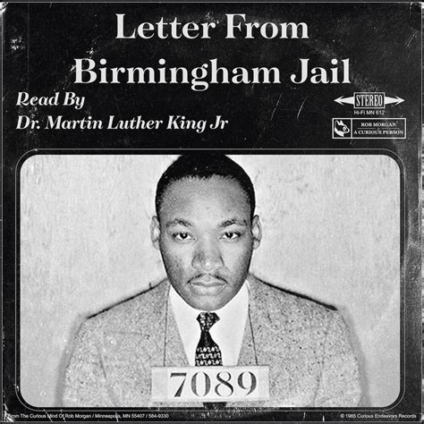 Rob Morgan Is A Curious Person — "Letter From Birmingham Jail" (read by ...