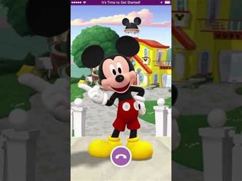 the mickey mouse game is being played on an android device, and it ...