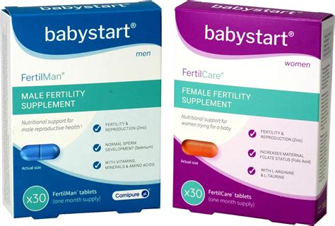 Fertility Supplement Pack for Men & Women 60 Tablets - One Months Supply: Amazon.co.uk: Health ...