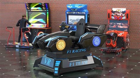 VR Racing Game ON 3D Model $69 - .3ds .blend .c4d .fbx .max .ma .lxo ...