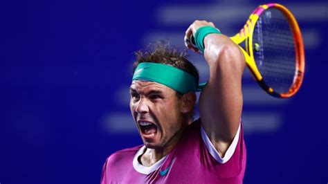 Rafa Nadal: "El pie me deja jugar sin limitaciones y me siento liberado"