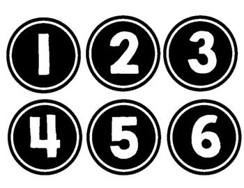 Printable Circles Alphabet Numbers Black And White Fo - vrogue.co