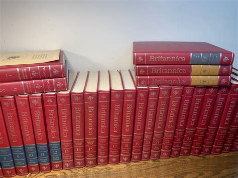 Encyclopedia Britannica 15th Edition 1986 Complete 29 Volume Set ...