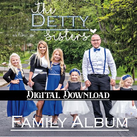 The Detty Sisters Family Album (Digital Download) – The Detty Sisters Store