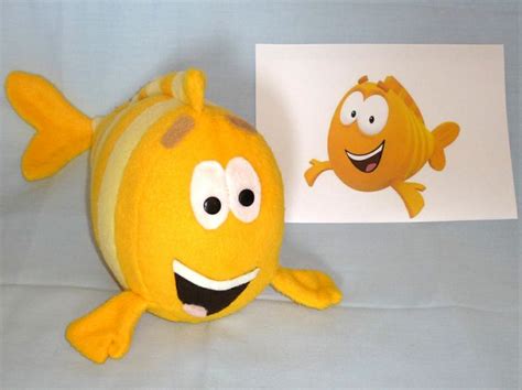 Custom order plush - Mr Grouper of Bubble Guppies | Cat uk, Guppy, Plush