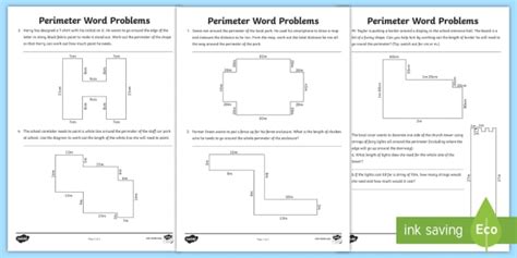 Area And Perimeter Of Composite Figures Word Problems Worksheet - pic-mayonegg