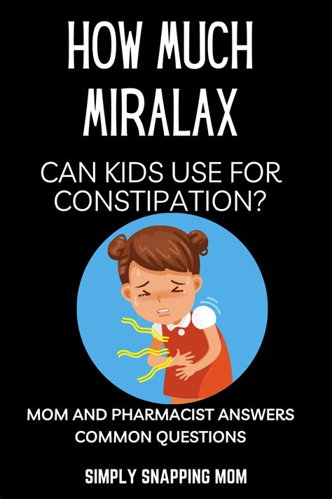 Miralax for Children: Dosage in Kids for Constipation Relief - Simply ...