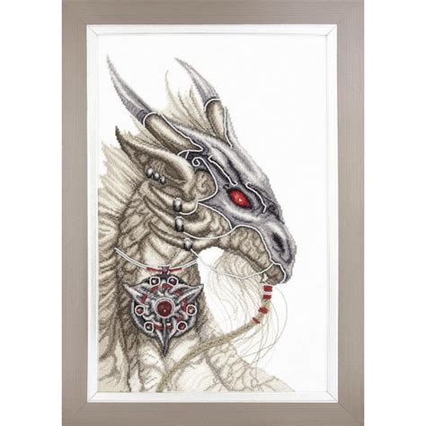 Cross Stitch Kit Dragon DIY Modern Cross Stitch Set Hand Embroidery | Dragon cross stitch, Diy ...