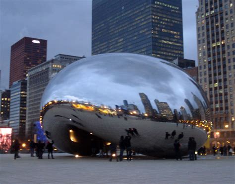 Chicago's Bean Sculpture by Ambair on DeviantArt