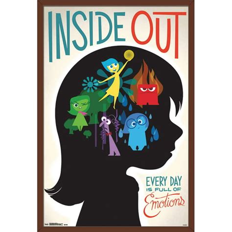 Disney Pixar Inside Out - Emotions Poster - Walmart.com - Walmart.com