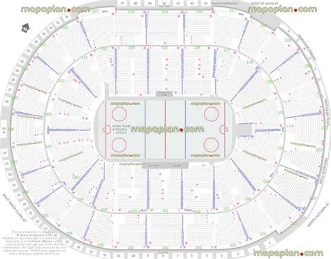 Sap Center Seating Chart With Rows | Elcho Table