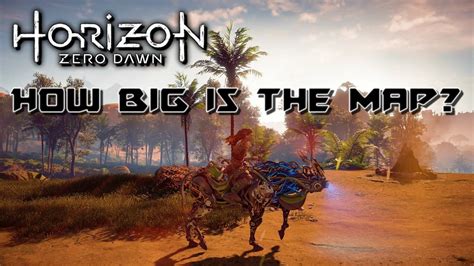 Horizon Zero Dawn Map Comparison