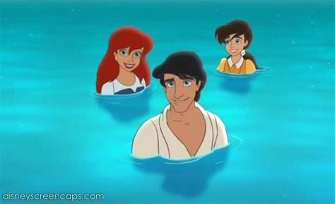 Ariel, Eric & Melody | Princesas disney, Fotos de princesas disney, Cosas de disney