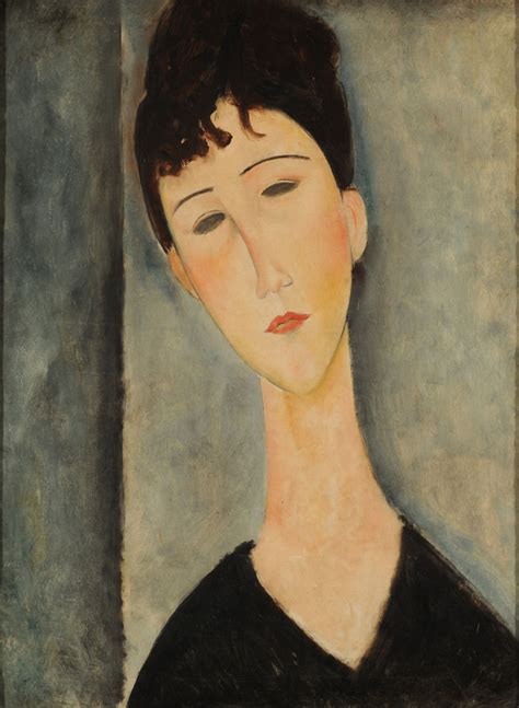 Amedeo Modigliani - Figura de mujer | Modigliani, Pintando retratos, Artistas