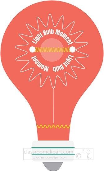 light bulb moment clipart 3b3 - Classroom Clip Art