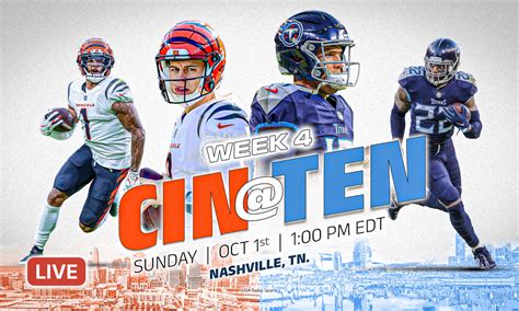 Bengals vs. Titans live stream: TV channel, how to watch