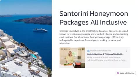 PPT - Santorini Honeymoon Packages All Inclusive PowerPoint Presentation - ID:13316407