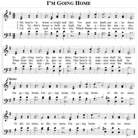 I'm Going Home | Southern gospel music, Southern gospel, Hymn