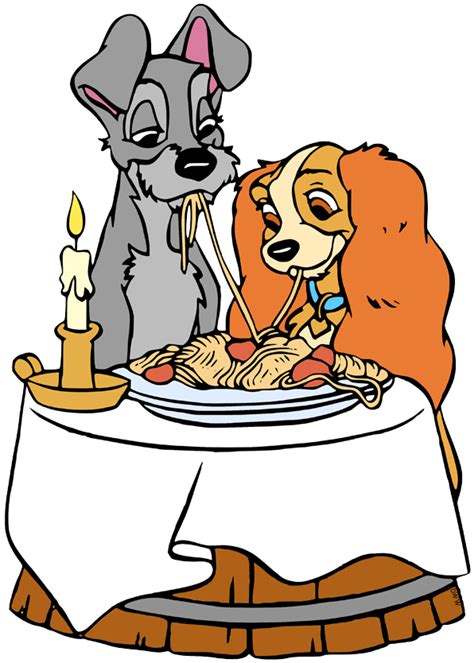 Lady and the Tramp Clip Art 2 | Disney Clip Art Galore