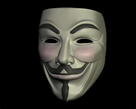 Guy Fawkes Mask Render 2 by jtm1997 on DeviantArt