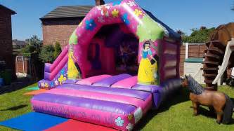 Princess Girls Combo Bouncy Castle/Slide hirer £75 - Bouncy Castle Hire ...