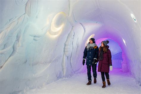 Admiring-the-snow-venue-Snowman-World (2) (1)-2 - Lapland Welcome in Finland