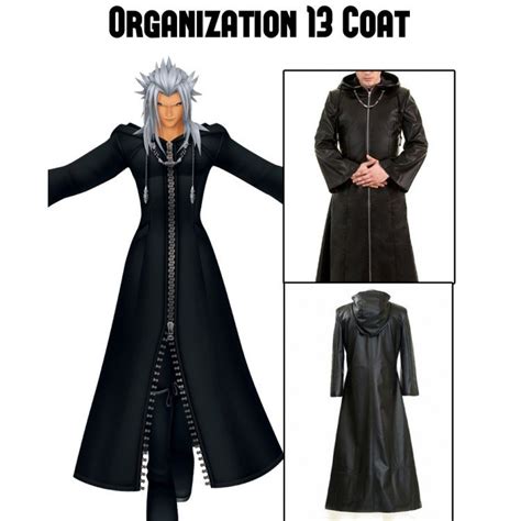 Organization 13 Coat - Kingdom Hearts XIII Leather Jacket