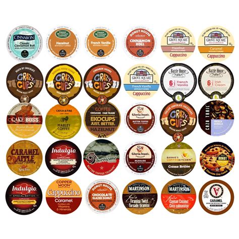 Flavored Coffee Single Serve Cups for Keurig K Cup Brewers Variety Pack Sampler, 30 Ct - Walmart ...