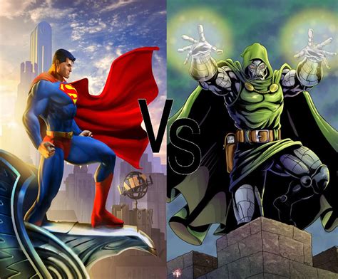 BattleWorld Fight #854 - Superman vs Doctor Doom! | Comics Amino