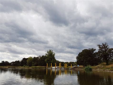 Bridge on Oder River, Poland Stock Image - Image of bridge, poland: 155758213