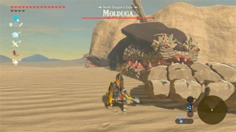 How to Defeat a Molduga in The Legend of Zelda: Breath of the Wild ...